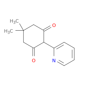 1,3-Cyclohexanedione, 5,5-dimethyl-2-(2-pyridinyl)-