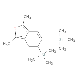 Silane, (1,3-dimethyl-5,6-isobenzofurandiyl)bis[trimethyl-