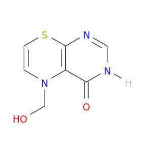 4H-Pyrimido[4,5-b][1,4]thiazin-4-one, 3,5-dihydro-5-(hydroxymethyl)-