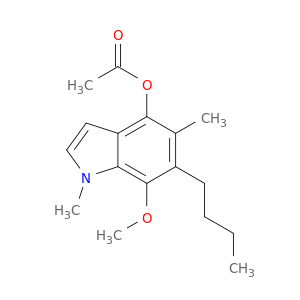 6-butyl-7-methoxy-1,5-dimethyl-1h-indol-4-yl acetate