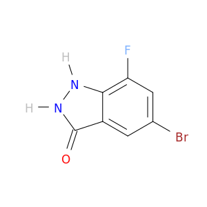 5-Bromo-7-氟-1,2-二氢-3H-Indazol-3-one