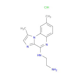 N1-(1,8-二甲基咪唑并[1,2-a]喹恶啉-4-基)乙烷-1,2-二胺盐酸盐