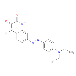 2,3-Quinoxalinedione, 6-[[4-(diethylamino)phenyl]azo]-1,4-dihydro-