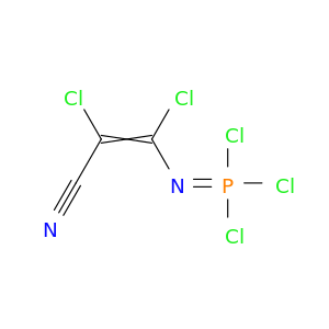Phosphorimidictrichloride, (1,2-dichloro-2-cyanoethenyl)- (9CI)