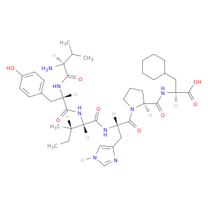 L-Alanine, L-valyl-L-tyrosyl-L-isoleucyl-L-histidyl-L-prolyl-3-cyclohexyl-