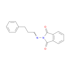 1H-Isoindole-1,3(2H)-dione, 2-[(3-phenylpropylidene)amino]-