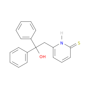2(1H)-Pyridinethione, 6-(2-hydroxy-2,2-diphenylethyl)-