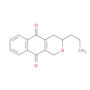 1H-Naphtho[2,3-c]pyran-5,10-dione, 3,4-dihydro-3-propyl-