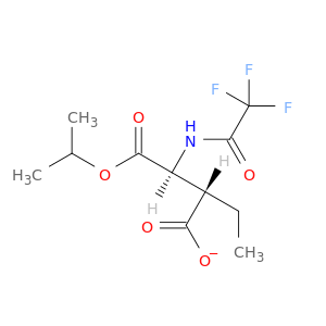 L-Aspartic acid, 3-ethyl-N-(trifluoroacetyl)-, 1-(1-methylethyl) ester, (3S)-