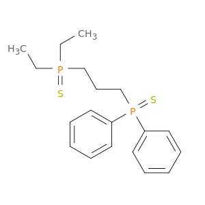 Phosphine sulfide, [3-(diethylphosphinothioyl)propyl]diphenyl-