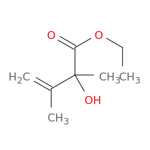 3-Butenoic acid, 2-hydroxy-2,3-dimethyl-, ethyl ester