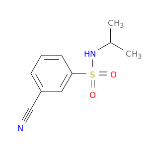 3-Cyano-N-isopropylbenzenesulfonamide