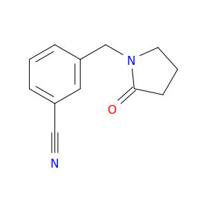 3-[(2-Oxopyrrolidin-1-yl)methyl]benzonitrile