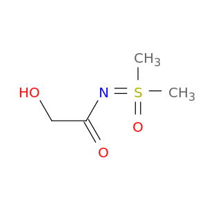 N-[Dimethyl(oxo)-lambda6-sulfanylidene]-2-hydroxyacetamide