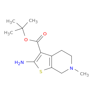 tert-Butyl 2-amino-6-methyl-4,5,6,7-tetrahydrothieno[2,3-c]pyridine-3-carboxylate