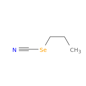 Selenocyanic acid, propyl ester