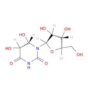 Uridine, 5,6-dihydro-5,6-dihydroxy-, (5R,6S)-