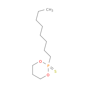 1,3,2-Dioxaphosphorinane, 2-octyl-, 2-sulfide