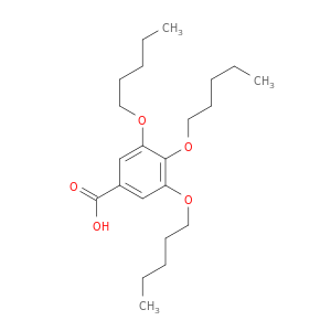 Benzoic acid, 3,4,5-tris(pentyloxy)-