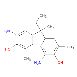 Phenol, 4,4'-(1-methylpropylidene)bis[6-amino-2-methyl-