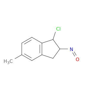 1H-Indene, 1-chloro-2,3-dihydro-5-methyl-2-nitroso-