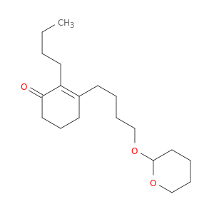 2-Cyclohexen-1-one, 2-butyl-3-[4-[(tetrahydro-2H-pyran-2-yl)oxy]butyl]-