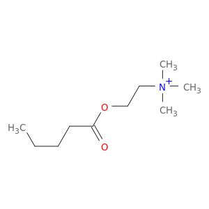 Ethanaminium,N,N,N-trimethyl-2-[(1-oxopentyl)oxy]-