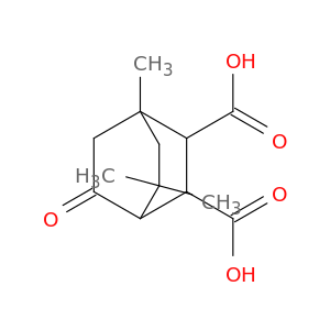 Bicyclo[2.2.2]octane-2,3-dicarboxylicacid, 1,5,5-trimethyl-8-oxo-, (1a,2b,3b,4a)- (9CI)