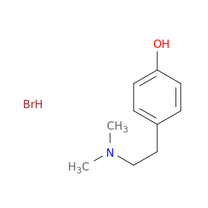Phenol, 4-[2-(dimethylamino)ethyl]-, hydrobromide
