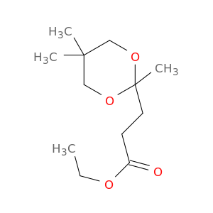 1,3-Dioxane-2-propanoicacid, 2,5,5-trimethyl-, ethyl ester