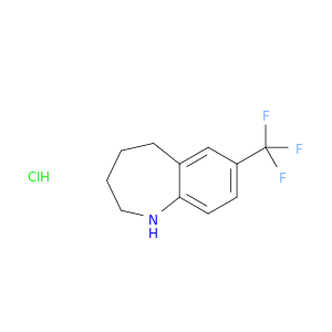 7-Trifluoromethyl-2,3,4,5-tetrahydro-1H-benzo[b]azepine hydrochloride
