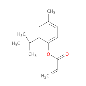2-Propenoic acid, 2-(1,1-dimethylethyl)-4-methylphenyl ester