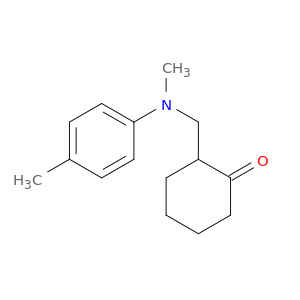 Cyclohexanone, 2-[[methyl(4-methylphenyl)amino]methyl]-