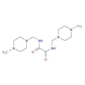 Ethanediamide, N,N'-bis[(4-methyl-1-piperazinyl)methyl]-