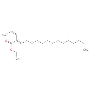 2-Hexadecenoic acid, 2-(1Z)-1-propenyl-, ethyl ester, (2E)-