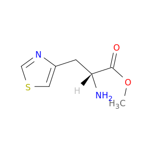 methyl (2R)-2-amino-3-(1,3-thiazol-4-yl)propanoate