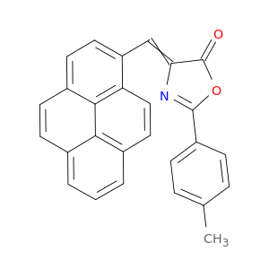 5(4H)-Oxazolone, 2-(4-methylphenyl)-4-(1-pyrenylmethylene)-