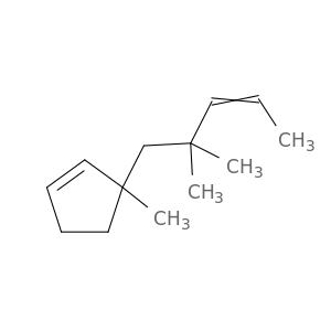 Cyclopentene, 3-(2,2-dimethyl-3-pentenyl)-3-methyl-
