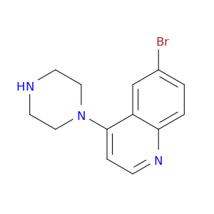6-Bromo-4-(piperazin-1-yl)quinoline
