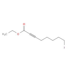 2-Octynoic acid, 8-iodo-, ethyl ester