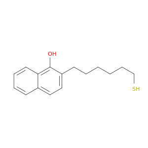 1-Naphthalenol, (6-mercaptohexyl)-