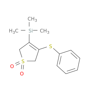 Silane, [2,5-dihydro-1,1-dioxido-4-(phenylthio)-3-thienyl]trimethyl-