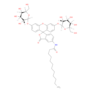N-[3',6'-二(BETA-D-吡喃半乳糖基氧基)-3-氧代螺[异苯并呋喃-1(3H),9'-[9H]氧杂蒽]-5-基]十二烷酰胺