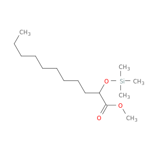 Undecanoic acid, 2-[(trimethylsilyl)oxy]-, methyl ester