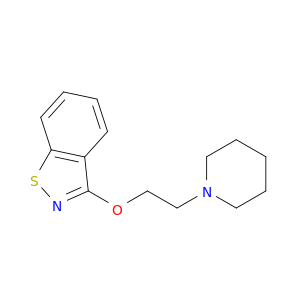 3-[2-(1-哌啶基)乙氧基]-1,2-苯异噻唑