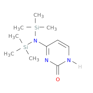 2(1H)-Pyrimidinone, 4-[bis(trimethylsilyl)amino]-