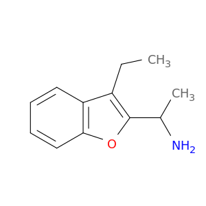 3-乙基-α-甲基-2-苯并呋喃甲烷胺