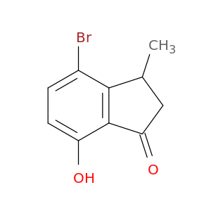 1H-Inden-1-one, 4-bromo-2,3-dihydro-7-hydroxy-3-methyl-