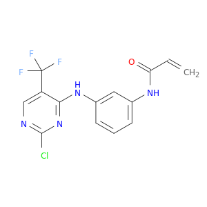 N-[3-[[2-氯-5-(三氟甲基)-4-嘧啶基]氨基]苯基]-2-丙烯酰胺