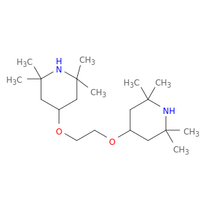 Piperidine, 4,4'-[1,2-ethanediylbis(oxy)]bis[2,2,6,6-tetramethyl-